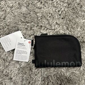 BRAND NEW!! Lululemon Clipable Card Pouch